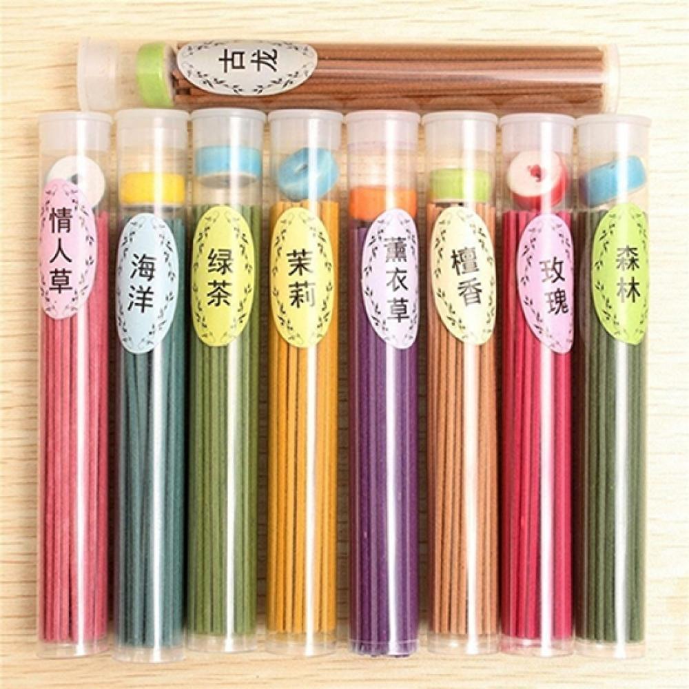 Home Fragrance Gift Box - 50 Stäbchen, Räucherstäbchen, 13,2 cm, Duftgewürze,