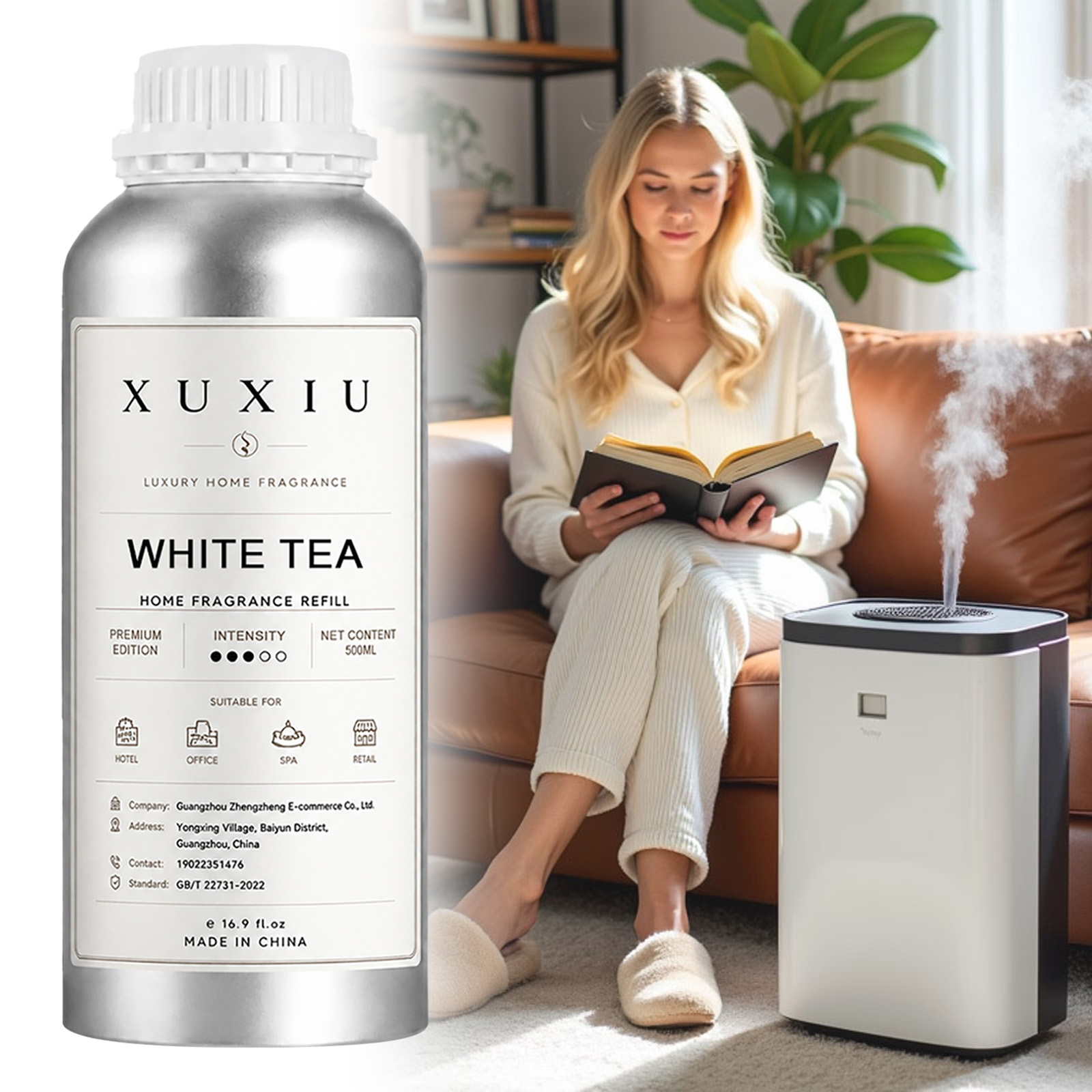 Home Fragrance Use - 500ml Duftöl-Nachfülllösung für den Innen- und