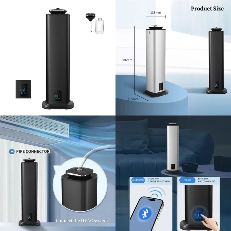 Fragrance In Home - Hotel- und Heim-Wasserloser Ätherisches-Öl-Diffusor 800ml Intelligente