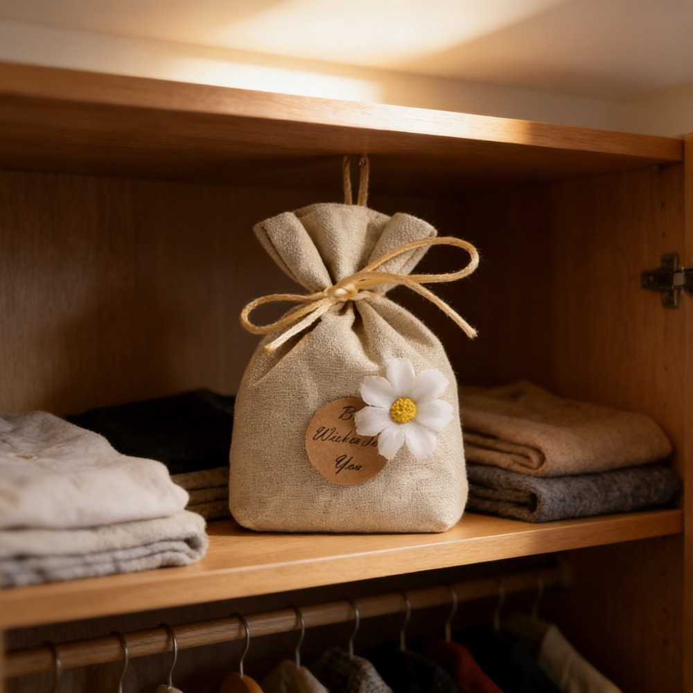 Home Fragrance Linen - Vier-Jahreszeiten-Leinenbeutel, Duftbeutel, Heimgarderobe, Geruchsentfernung mit klassischem