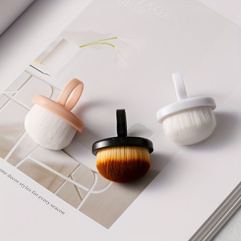 Home Fragrance Use - Weiche Kurzstiel-Nagelringbürste, Sanfter Nagelstaub-Entferner, Parfümfreie Weichborstige
