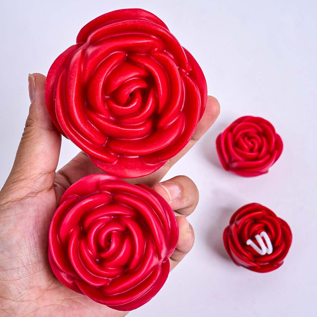 3D Blumenform Silikon Kerzenfo – Home Fragrance Rose Bewertung und Preis